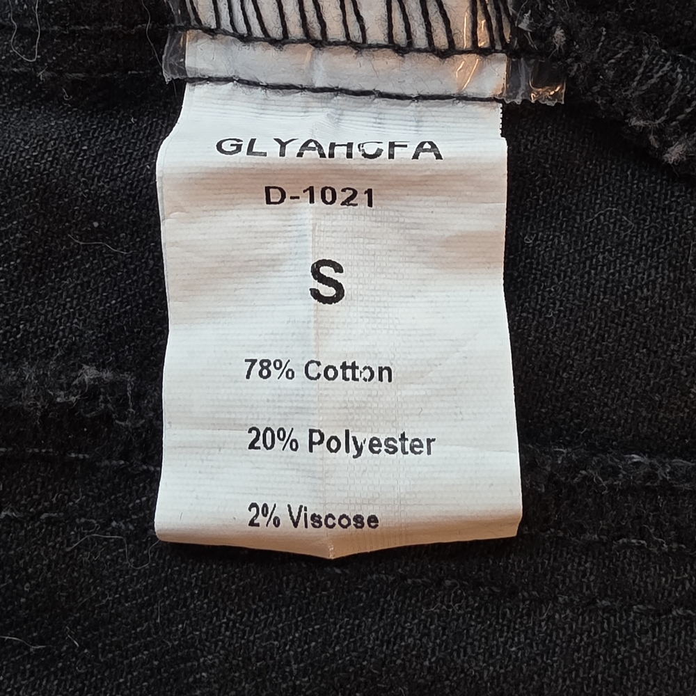 Women's Black Denim Jacket Size Small - Picture 3 of 4